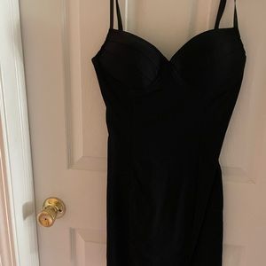 Black summer dress